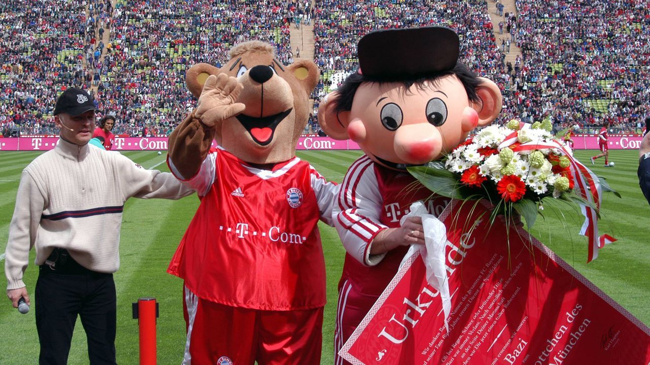 FC Bayern München: Die Maskottchen im Wandel der Zeit - Bildquelle: imago images/Sauer