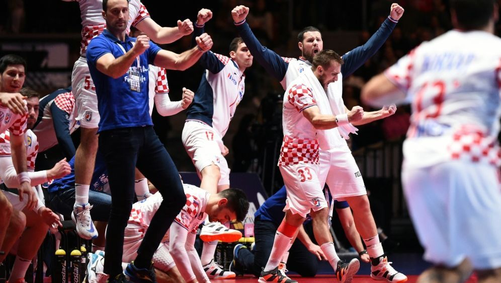 Handball - Sieg gegen Norwegen: Kroatien erreicht EM ...