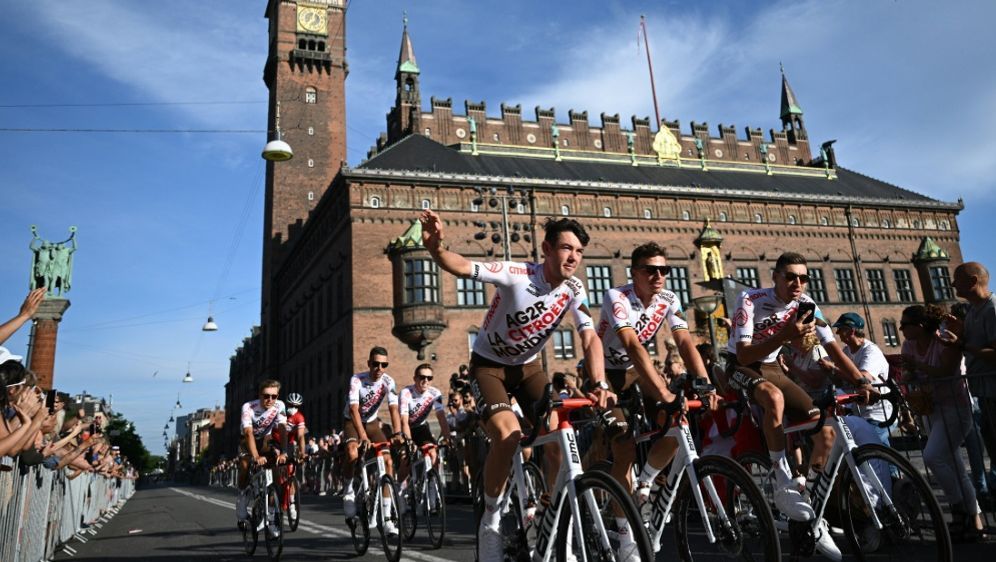 Die 109. Tour de France startet in Kopenhagen - Bildquelle: AFP/SID/MARCO BERTORELLO