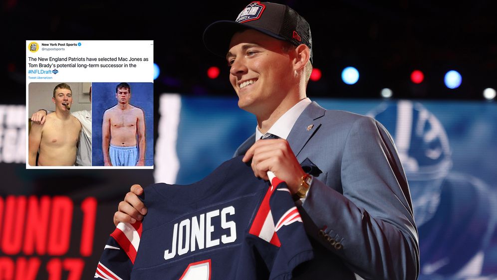 Mac Jones New England Patriots Starten Die Post Brady Ara