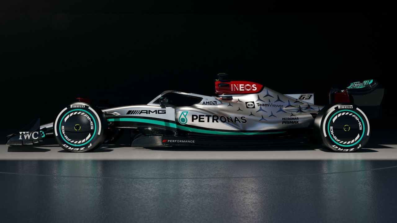 Mercedes AMG F1 W13 - Bildquelle: twitter.com/MercedesF1AMG