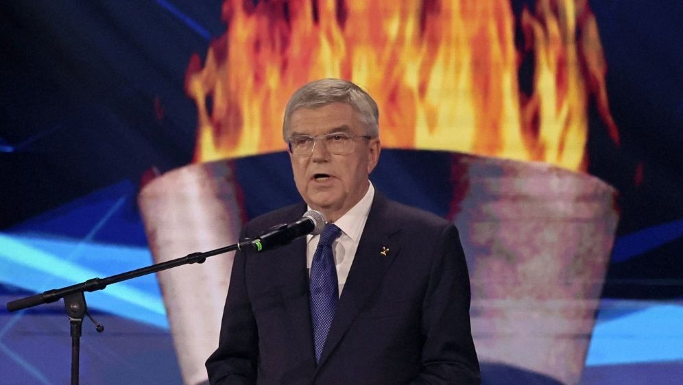 IOC-Präsident Bach stattet WM in Katar zwei Besuche ab - Bildquelle: AFP/SID/JACK GUEZ