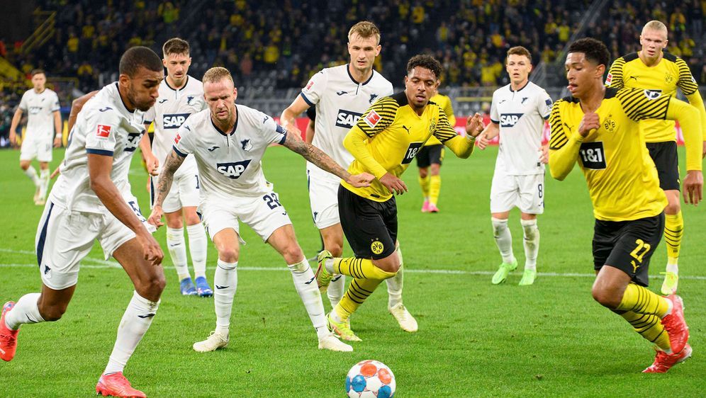 Die TSG Hoffenheim empfängt Borussia Dortmund. - Bildquelle: imago images/Sven Simon