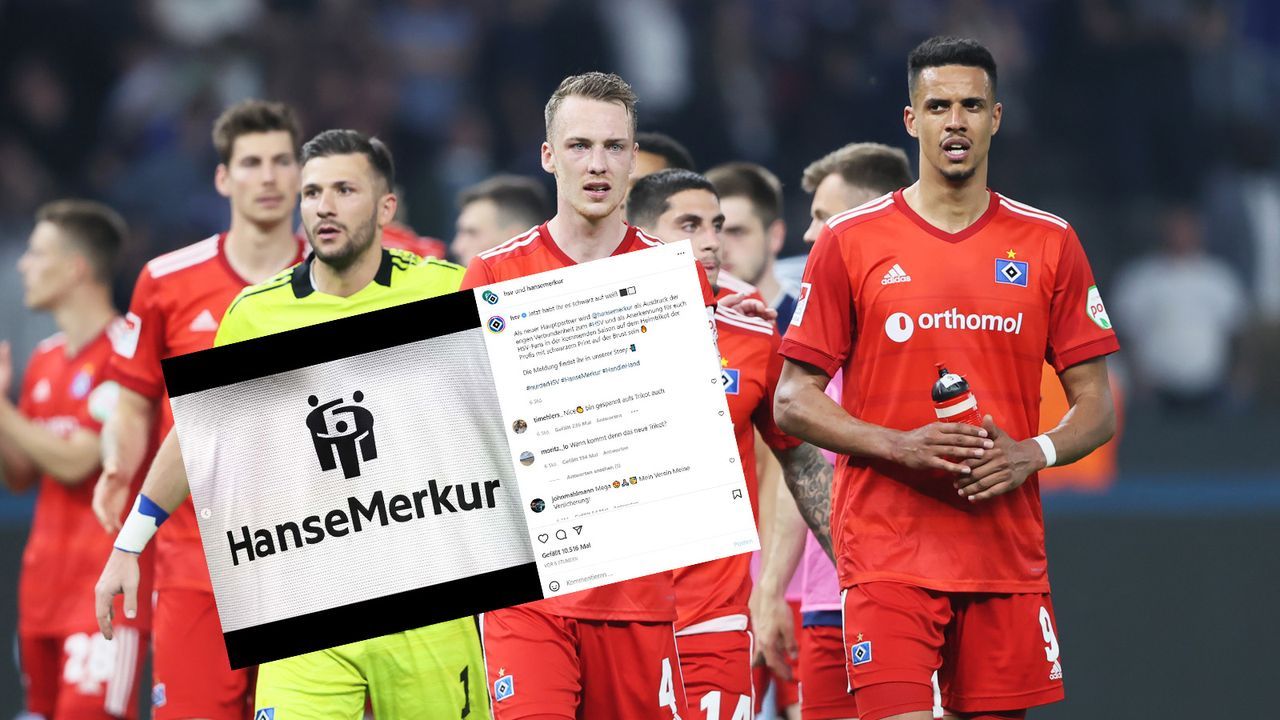 Neuer HSV-Sponsor ändert nach Fan-Protest die Logo-Farbe - Bildquelle: Getty/Instagram: @hsv