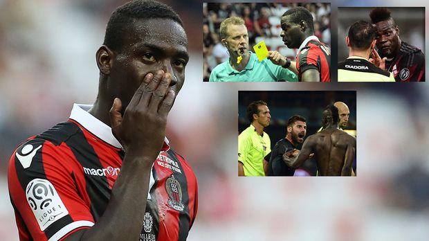 Mario Balotelli Rote Karten Und Sperren Des Skandalsturmers