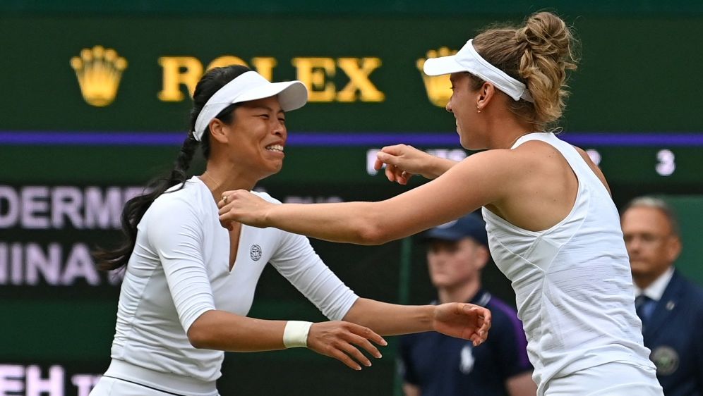 Wimbledon Wimbledon Mertens Und Hsieh Gewinnen Doppel Titel Ran