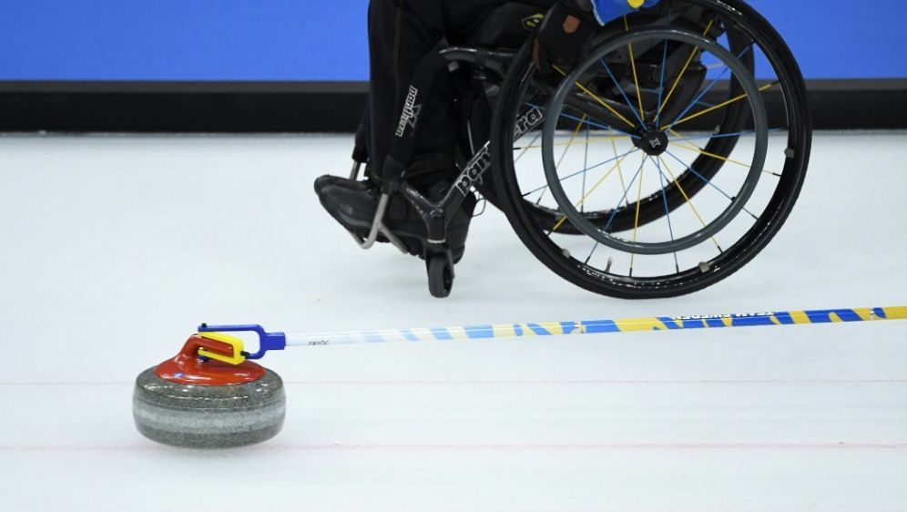 Der DBS wirbt auch für Rollstuhlcurling - Bildquelle: AFP/SID/WANG ZHAO