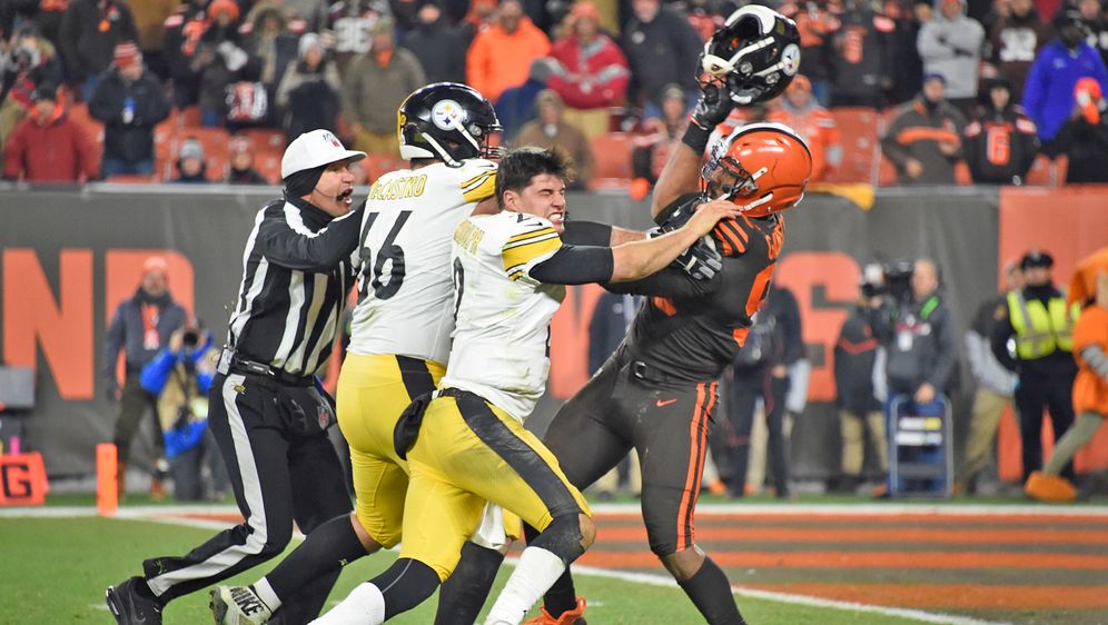 Nach Attacke auf Mason Rudolph: NFL sperrt Myles Garrett für