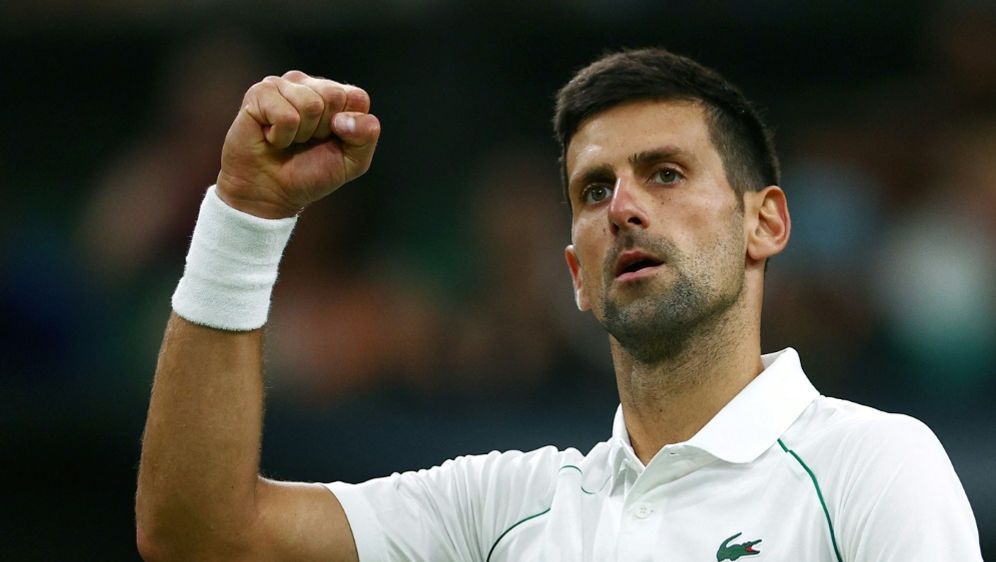 Djokovic steht im Viertelfinale von Wimbledon - Bildquelle: AFP/SID/ADRIAN DENNIS