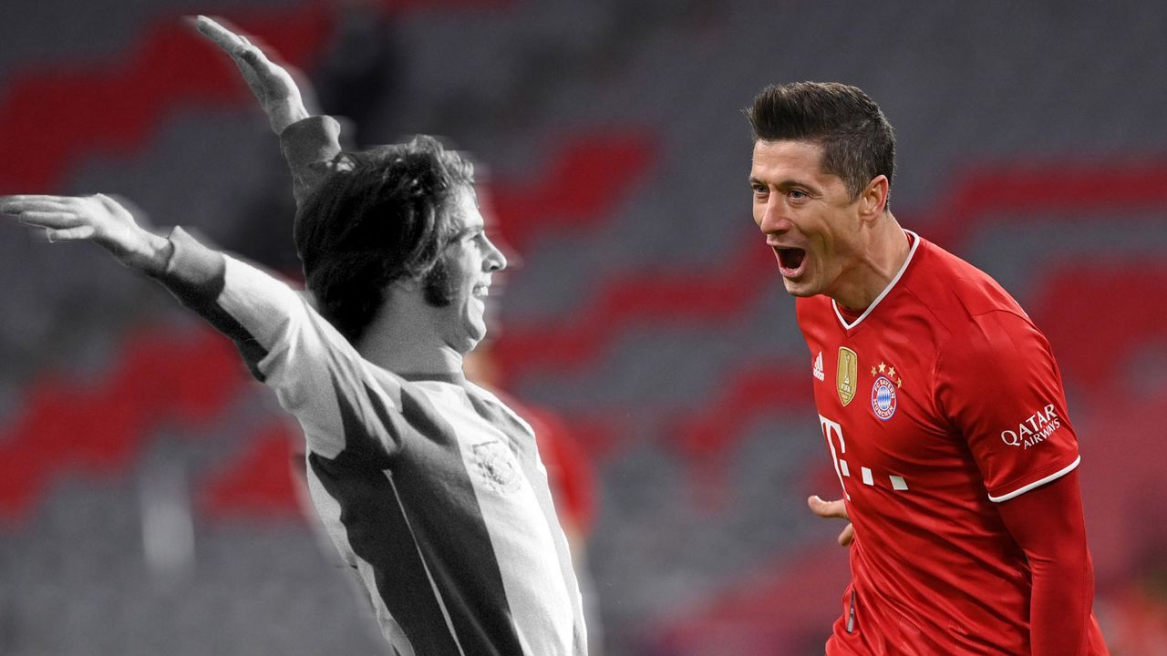 Head 2 Head Gerd Muller Vs Robert Lewandowski