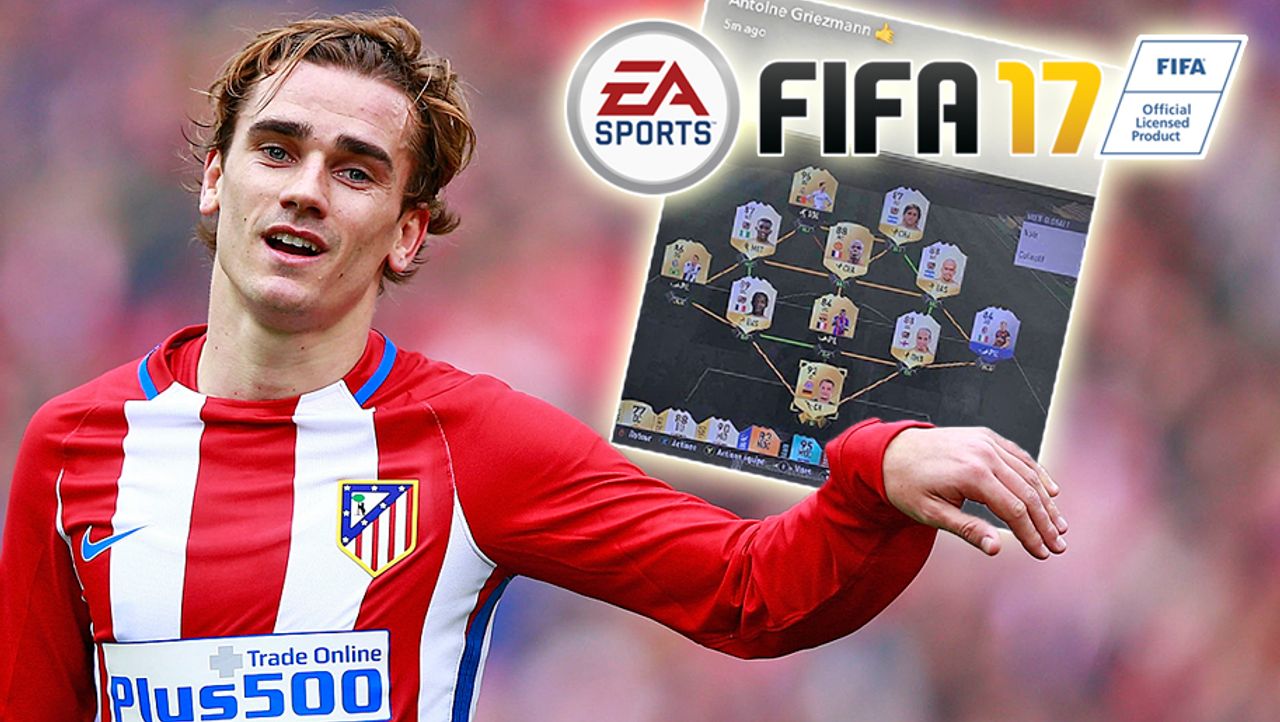 Antoine Griezmann Verrat Das Ist Mein Ultimate Team In Fifa 17