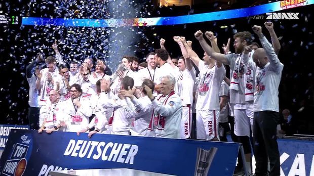 Basketball - Video - Siegerehrung! So Jubelt Pokalsieger Bamberg - Ran