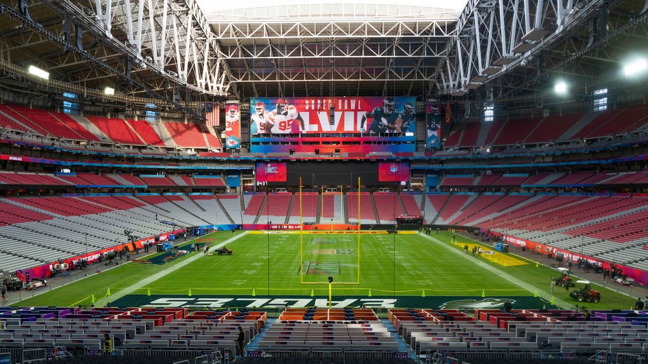 Super Bowl LVII: Die besten Bilder vom State Farm Stadium aus Glendale, Arizona - Bildquelle: IMAGO/Shutterstock
