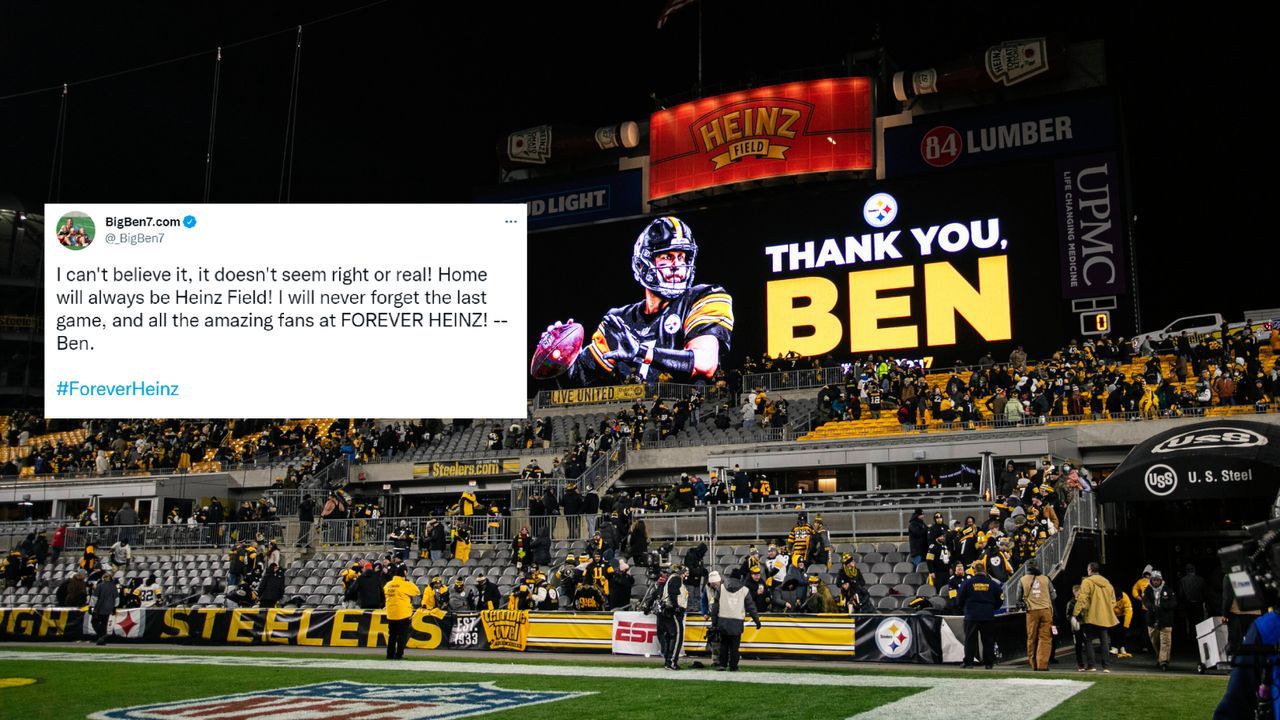 "Big Ben" kann neuen Namen des Steelers-Stadions nicht leiden - Bildquelle: Imago/twitter.com/_BigBen7