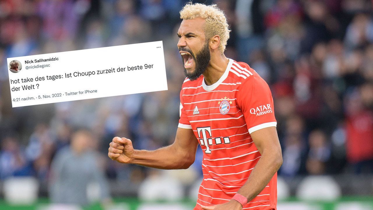 Nick Salihamidzic: Choupo-Moting der beste Neuner der Welt? - Bildquelle: Imago Images/twitter.com @nickdiegosc