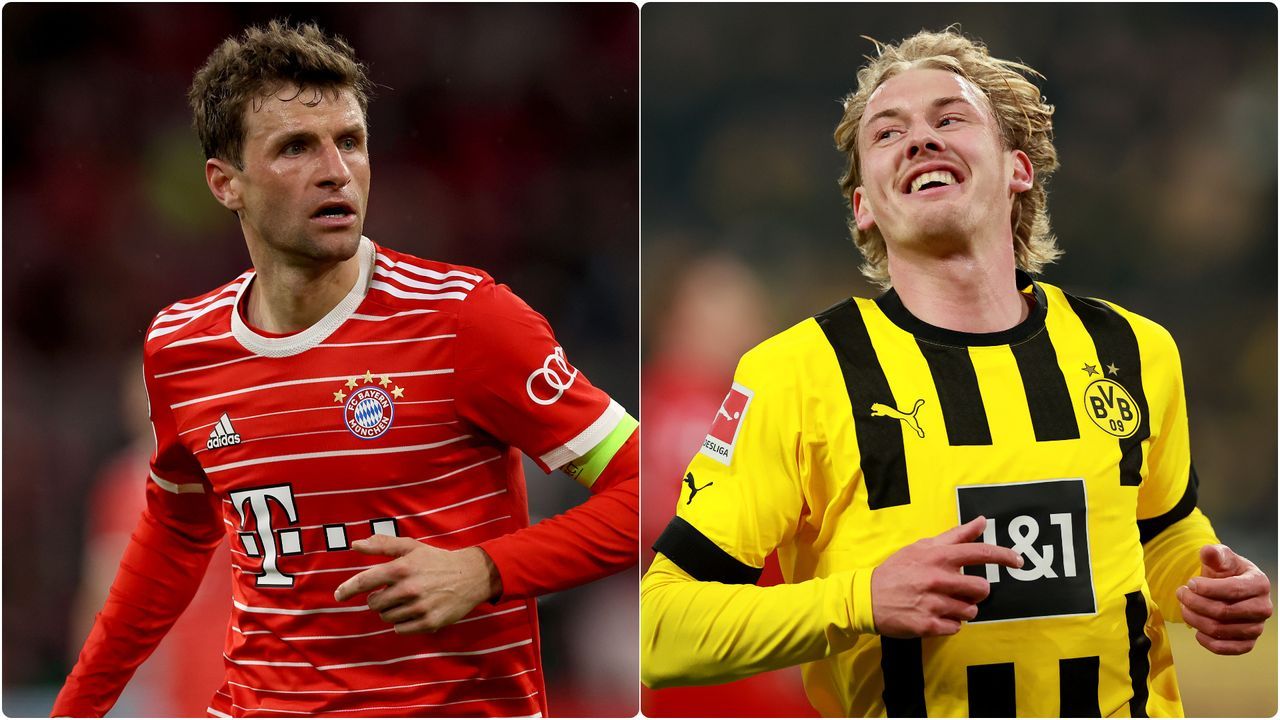 Mittelfeld: Thomas Müller vs. Julian Brandt - Bildquelle: Getty Images