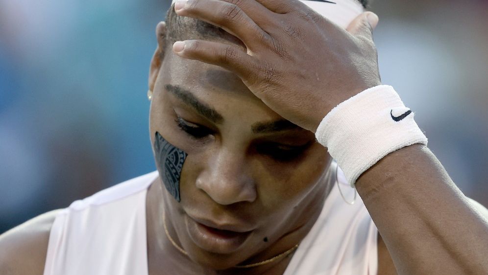 Raus in Cincinnati: Serena Williams - Bildquelle: GETTY IMAGES NORTH AMERICA/GETTY IMAGES NORTH AMERICA/SID/MATTHEW STOCKMAN