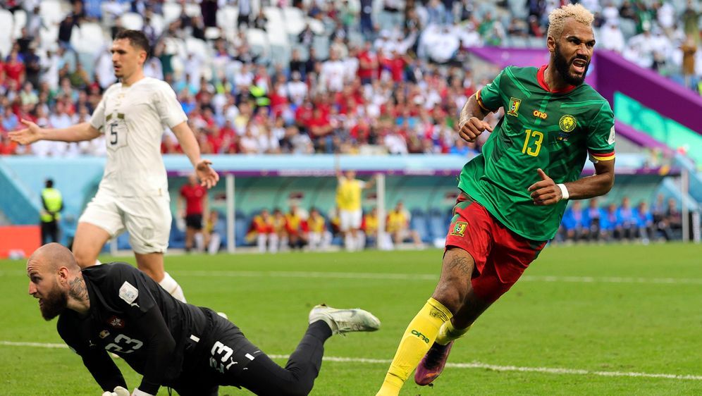 Eric Maxim Choupo-Moting erzielte den Treffer zum 3:3-Ausgleich für Kamerun