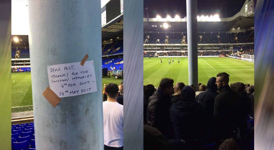 White Hart Lane (Tottenham Hotspur) - Bildquelle: Twitter/Runch65, Twitter/MikeGibson90