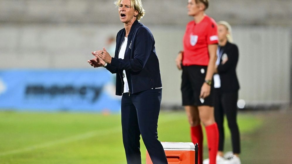 Zuversichtlich ins WM-Jahr: Martina Voss-Tecklenburg - Bildquelle: AFP/SID/NIKOLAY DOYCHINOV