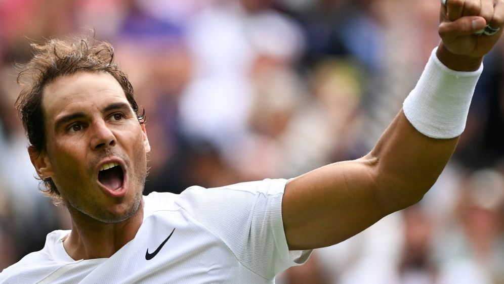 Rafael Nadal erreicht die dritte Runde von Wimbledon - Bildquelle: AFP/SID/Glyn KIRK