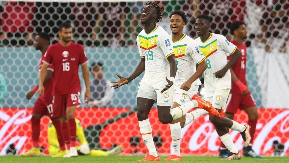 Famara Diedhiou von der Nationalmannschaft des Senegal bejubelt sein Tor geg... - Bildquelle: IMAGO/Shutterstock
