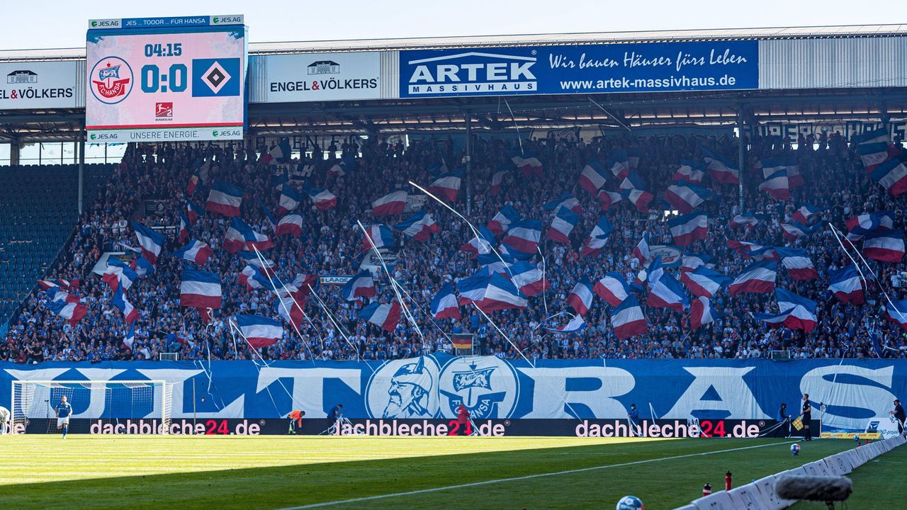 Platz 1: FC Hansa Rostock - Bildquelle: Imago Images