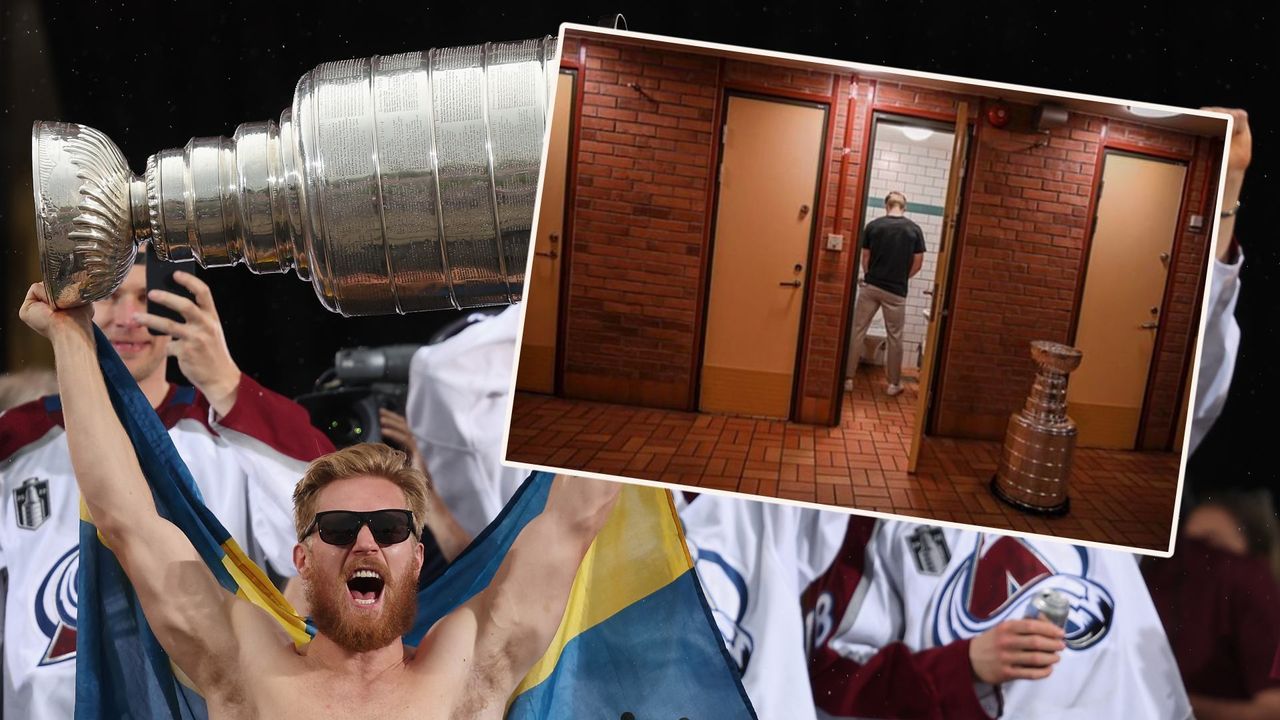 Bei Sauftour: Avalanche-Star stellt Stanley Cup in öffentliches Klo  - Bildquelle: getty