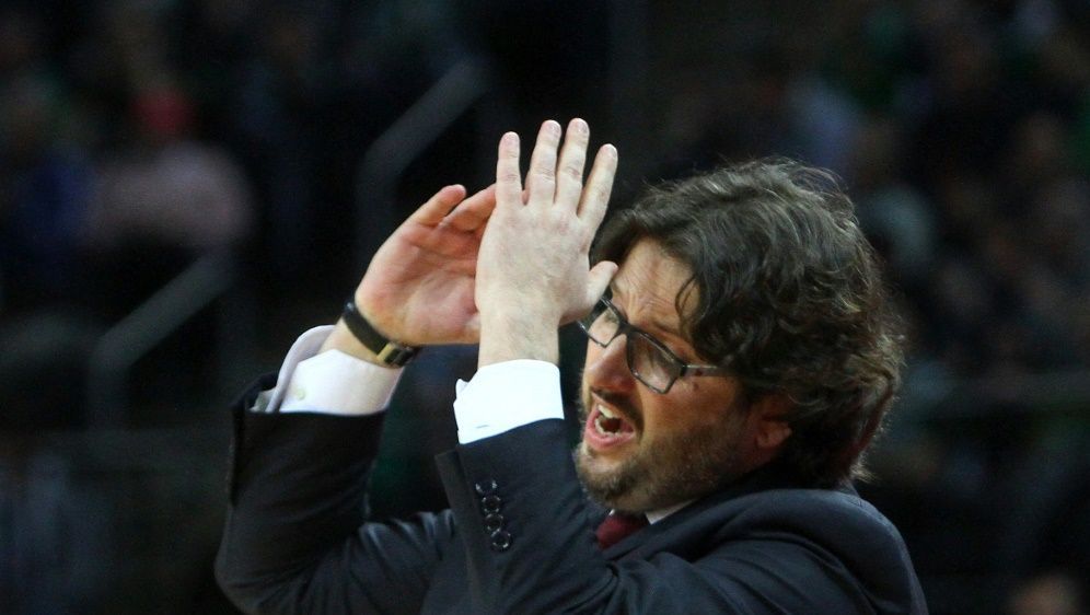 Bayern verlieren ohne Cheftrainer Andrea Trinchieri - Bildquelle: AFP/SID/PETRAS MALUKAS