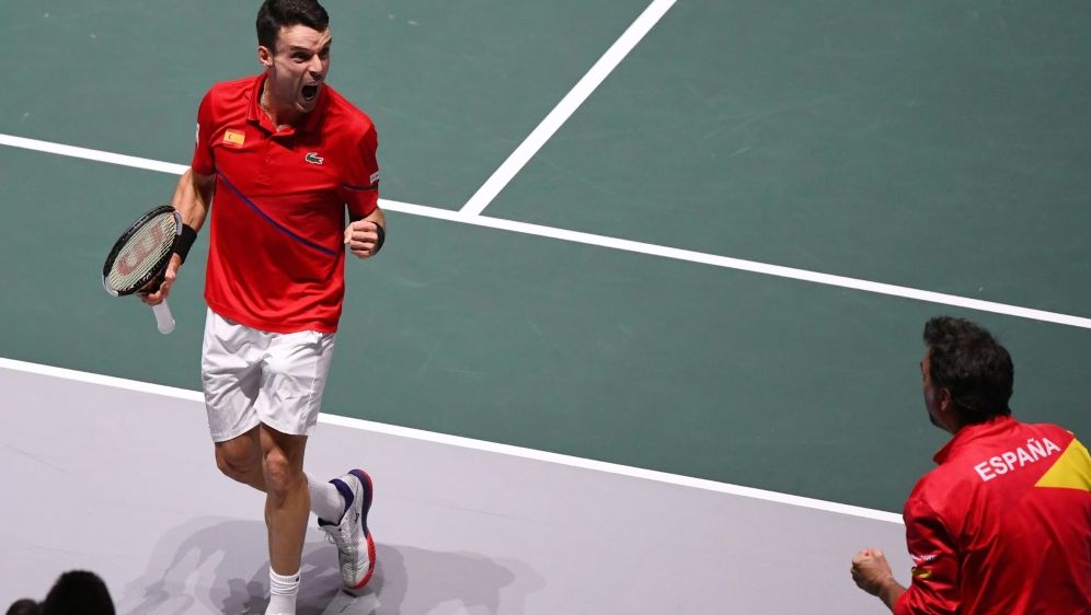 Davis Cup Finale Bautista Agut Bringt Spanien In Fuhrung