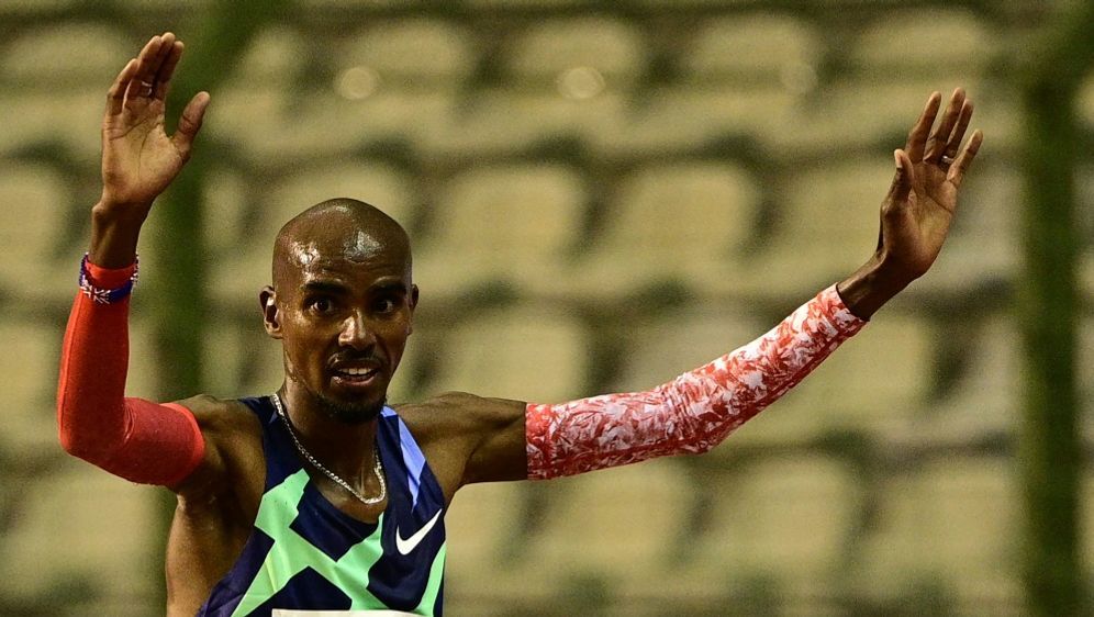 Olympiasieger Mo Farah deutet Karriereende an - Bildquelle: AFP/SID/MARTIN BUREAU