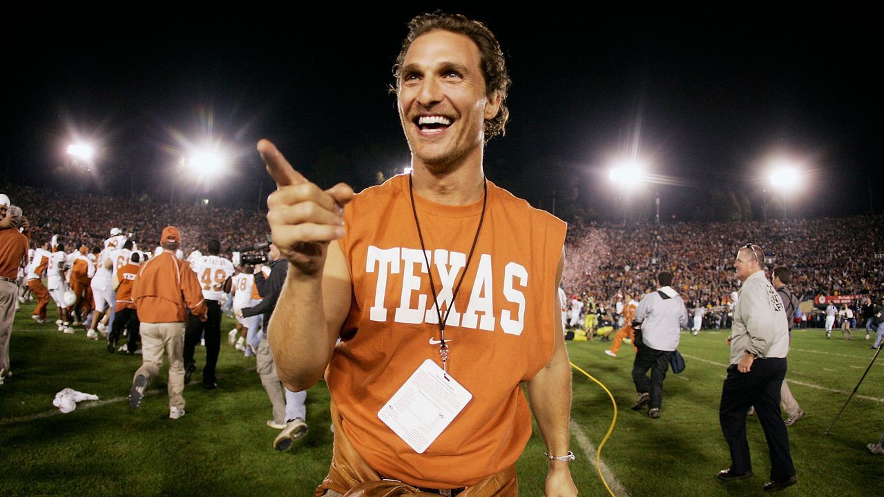 Matthew McConaughey (Texas Longhorns) - Bildquelle: 2005 Getty Images