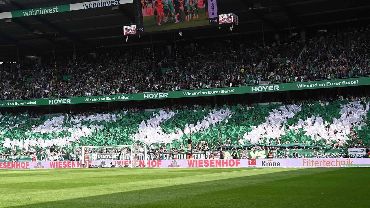 Platz 8: SV Werder Bremen - Bildquelle: IMAGO/Treese