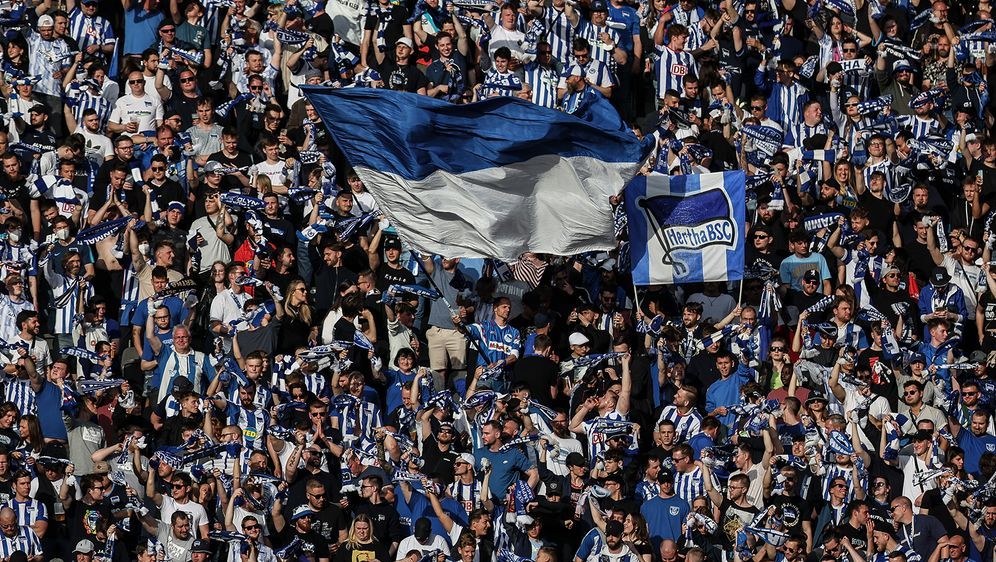 Die Fans der Hertha - Bildquelle: Getty Images