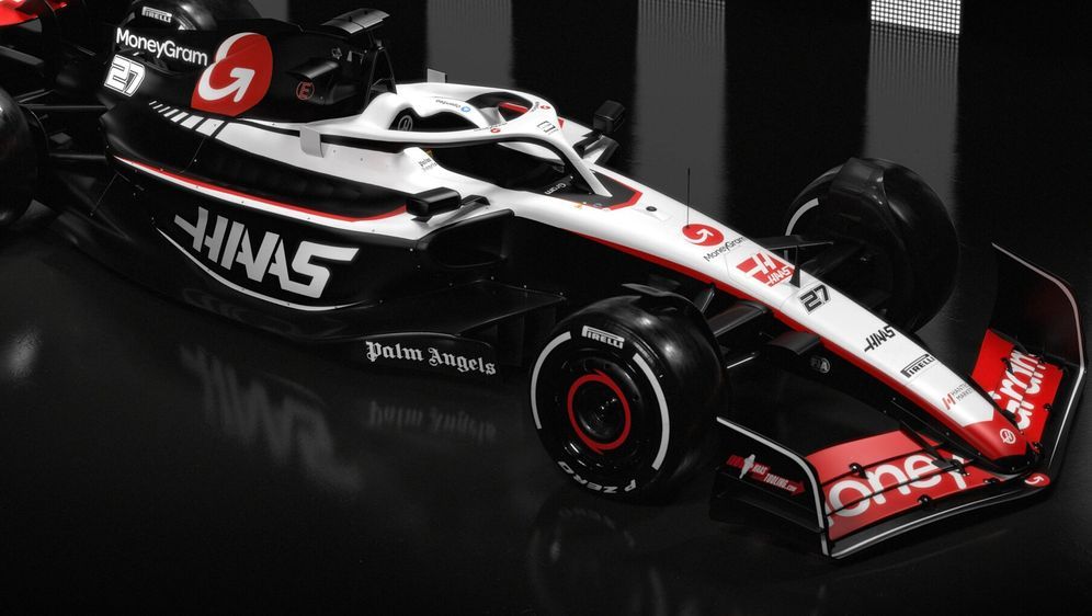 Das ist die neue Haas-Lackierung für die Formel-1-Saison 2023 - Bildquelle: Haas