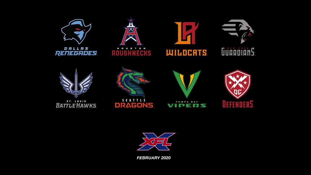 Seattle Dragons Dallas Renegades Und Co Xfl Veroffentlicht Teamlogo