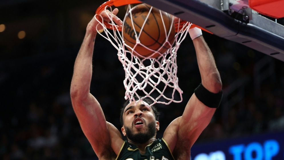 Überragte bei den Celtics: Jayson Tatum - Bildquelle: AFP/GETTY IMAGES NORTH AMERICA/SID/PATRICK SMITH