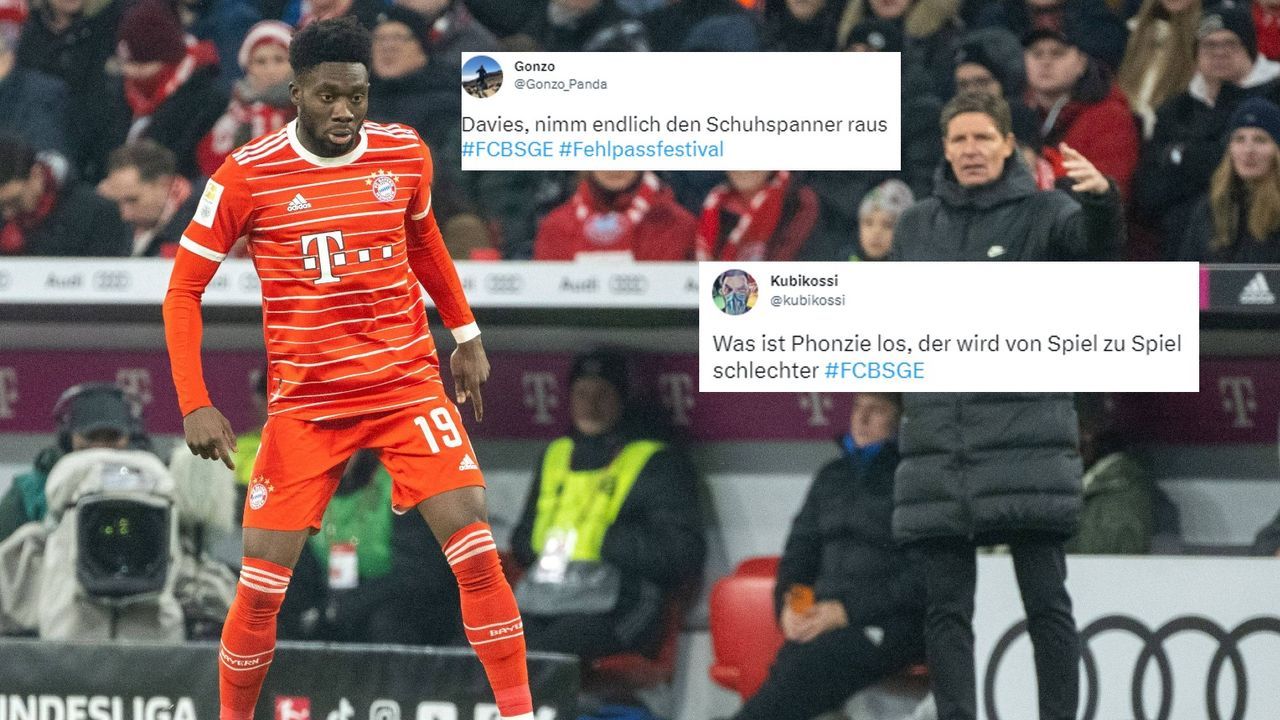Alphonso Davies das Sorgenkind - Bildquelle: Imago/Twitter
