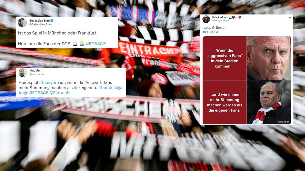 Bayern-Fans machen sich zum Gespött - Bildquelle: Imago/Twitter