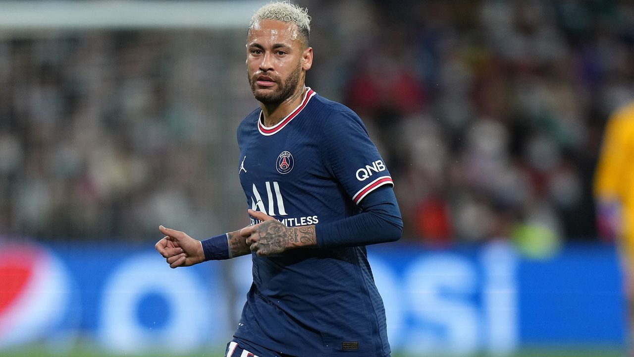 Platz 3: Neymar (Paris Saint-Germain) - Bildquelle: 2022 Getty Images
