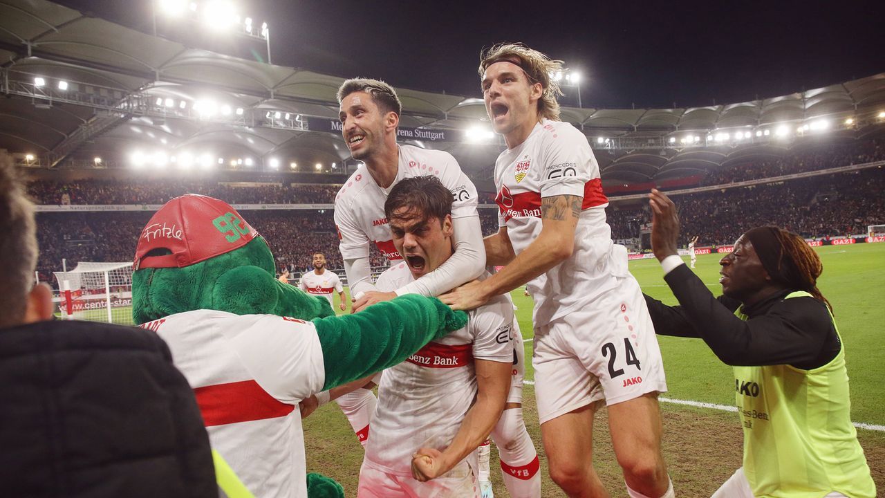 Platz 16: VfB Stuttgart  - Bildquelle: IMAGO/Pressefoto Baumann