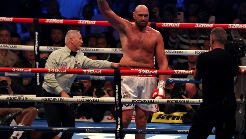 Fury wird in diesem Jahr nicht mehr gegen Joshua boxen - Bildquelle: AFP/SID/ADRIAN DENNIS