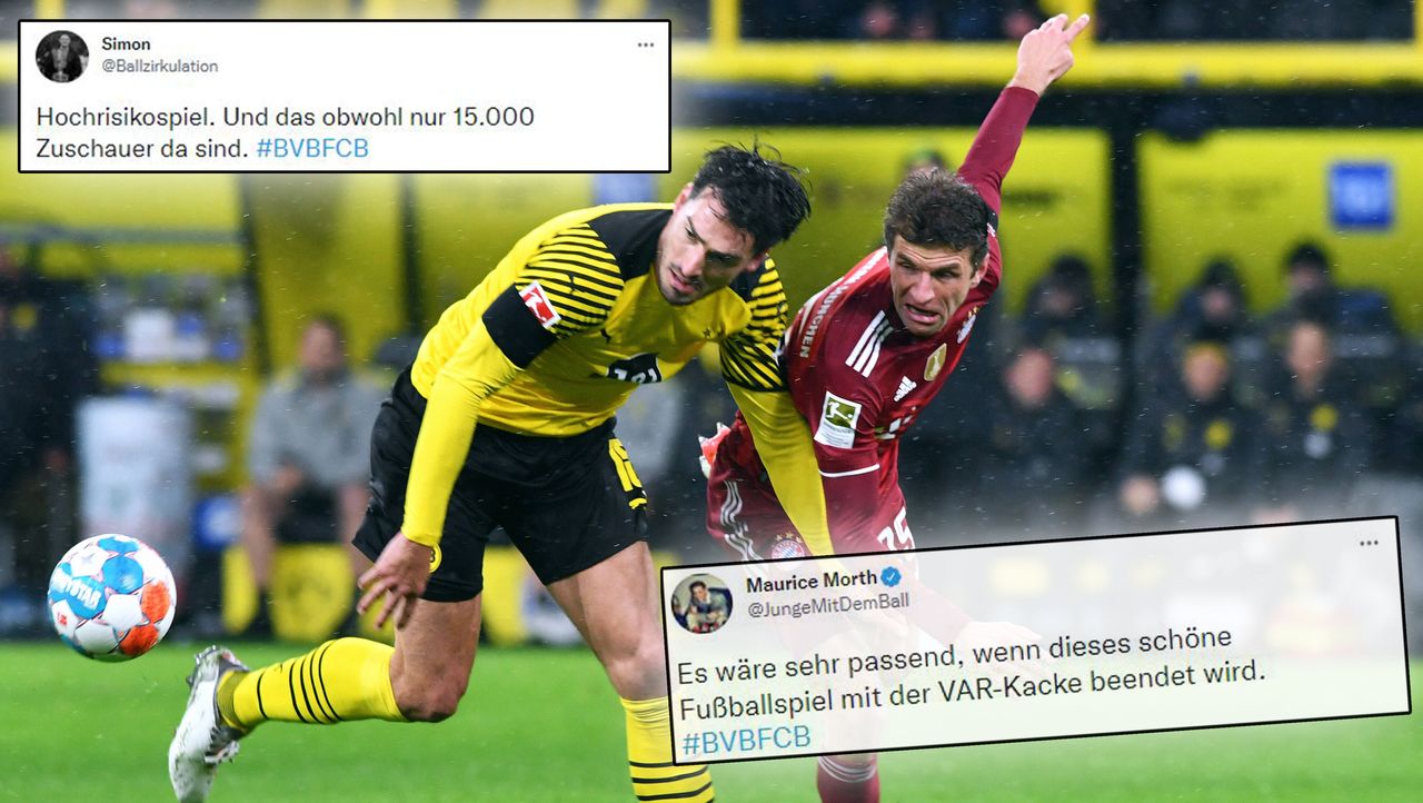 borussia dortmund gegen fc bayern munchen netzreaktionen