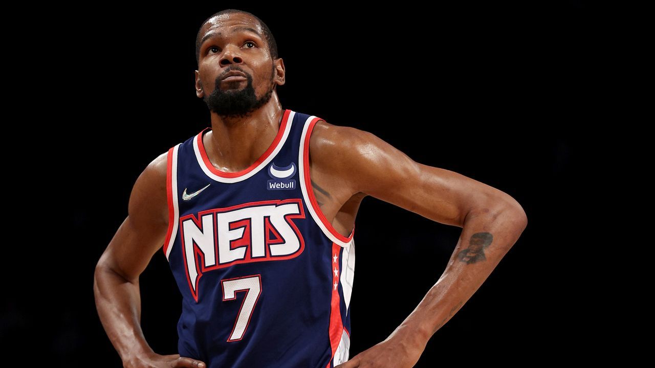 4. Platz: Kevin Durant (Brooklyn Nets) - Bildquelle: 2022 Getty Images