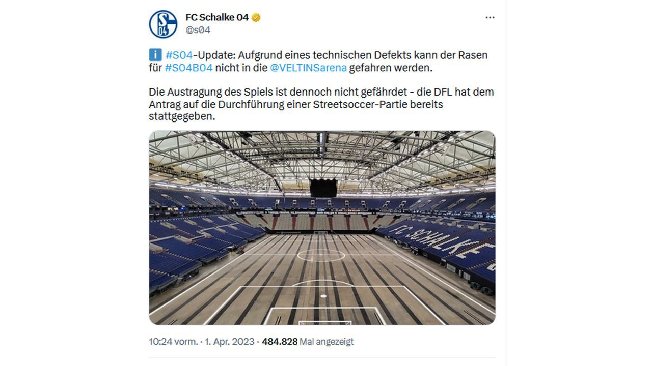 Schalke spielt Streetsoccer - Bildquelle: twitter.com/s04