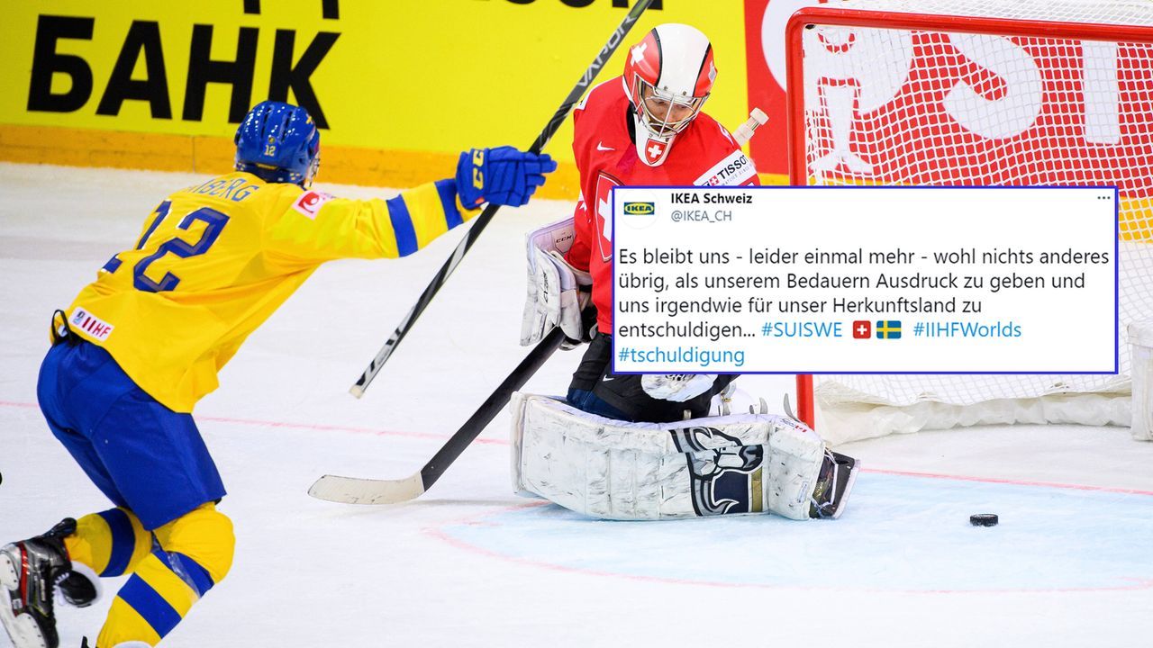 Nach Schwedens 7:0-Sieg: IKEA entschuldigt sich bei Schweizern - Bildquelle: Imago/twitter@IKEA_CH