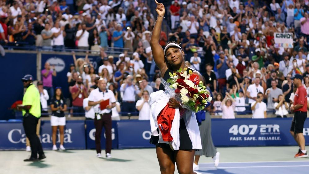 Serena Williams wurde in Toronto gefeiert - Bildquelle: AFP/Getty Images/SID/Vaughn Ridley
