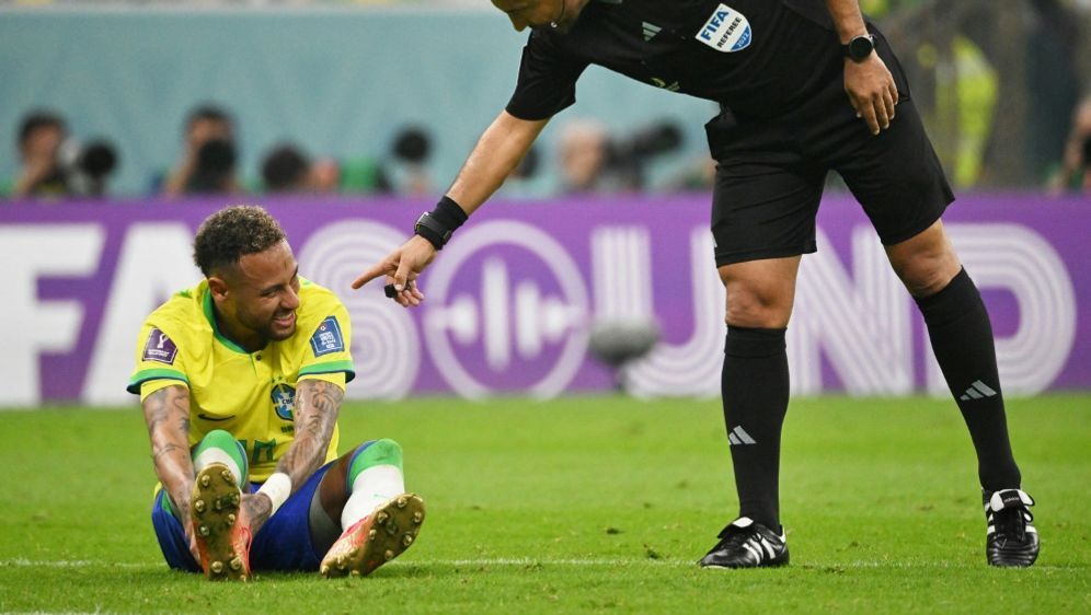 Neymar fällt für Brasiliens Spiel gegen die Schweiz aus - Bildquelle: AFP/SID/NELSON ALMEIDA