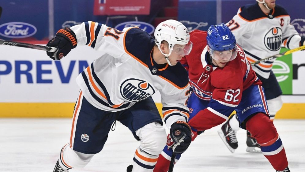 Leon Draisaitl Und Dominik Kahun Schiessen Edmonton Oilers Zum Sieg