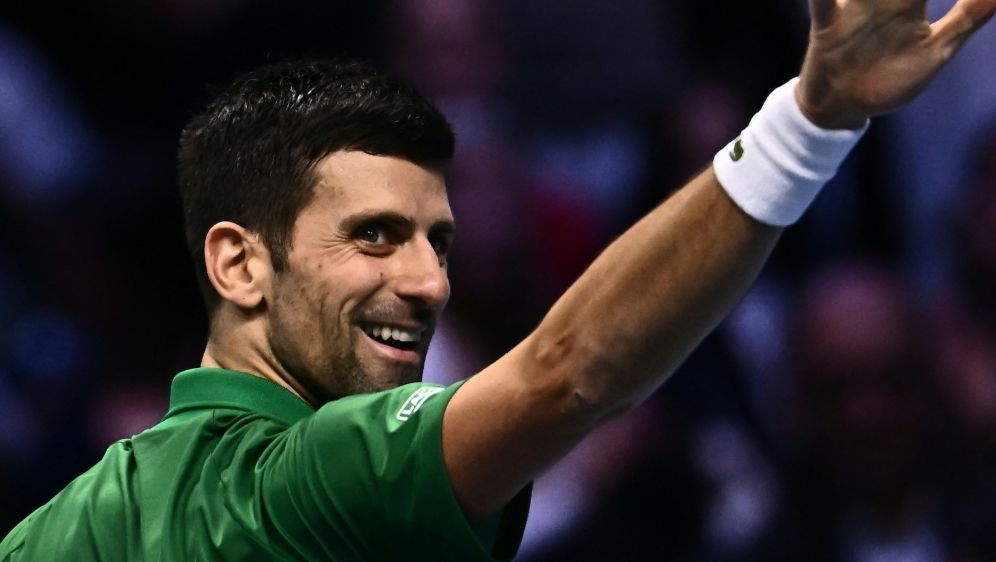 Djokovic steht zum achten Mal im Endspiel der ATP Finals - Bildquelle: AFP/SID/MARCO BERTORELLO